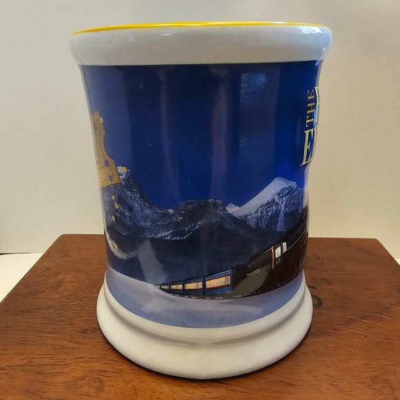 Warner Bros. The Polar Express Embossed (s18) Believe Coffee Cup Mug - Picture 3 of 5